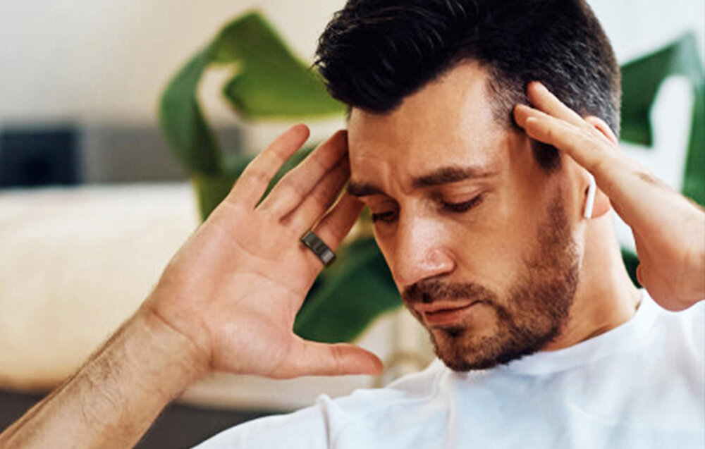 Smartring COLMI R02 monitoring tetno nasycenie krwi tlenem