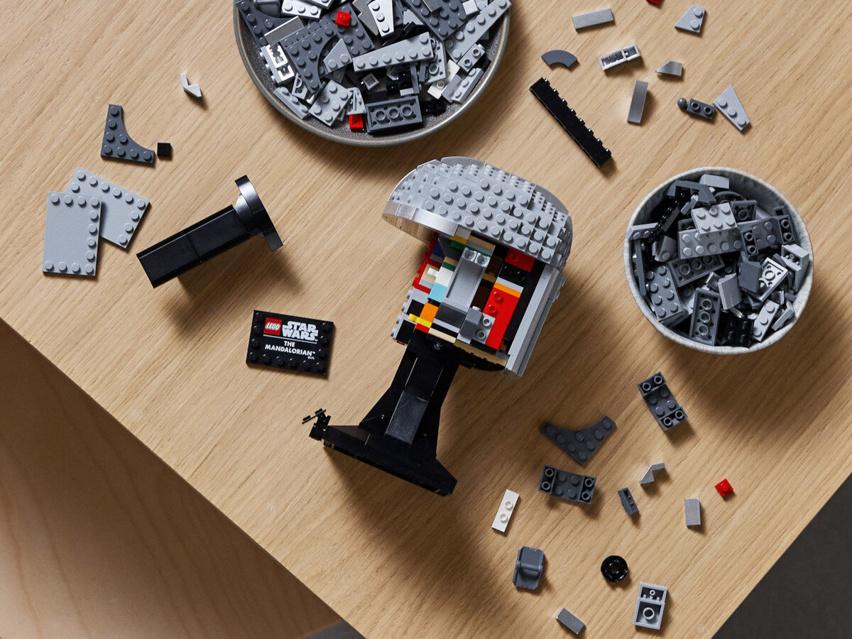 LEGO Star Wars Hełm Mandalorianina 75328 minifigurki