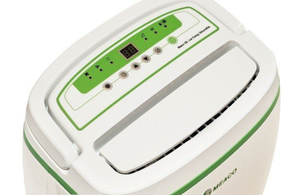 MEACO-20L-Platinum osuszacz sterowanie wyświetlacz elektroniczny sterowanie jasne zrozumiałe