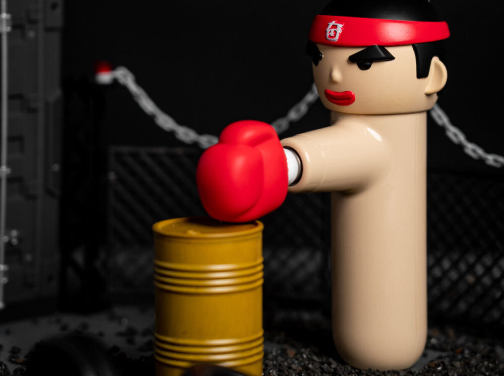 ACECOOL KungFu Boxer – masażer ręczny beżowy