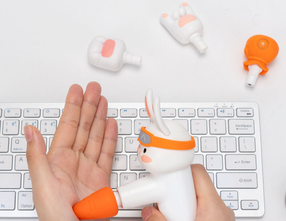 ACECOOL Handmassagegerät Rabbit biały