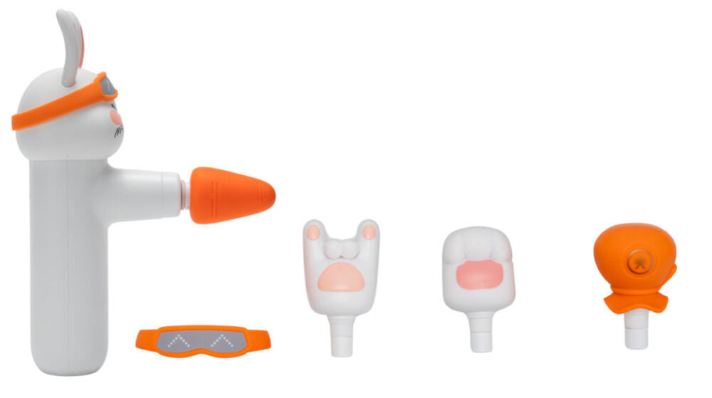 ACECOOL Rabbit – silikonowe końcówki do masażu