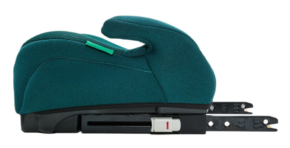 Podstawka samochodowa KINDERKRAFT I-Boost 2 Pro Zielony Stabilny montaż ISOFIX