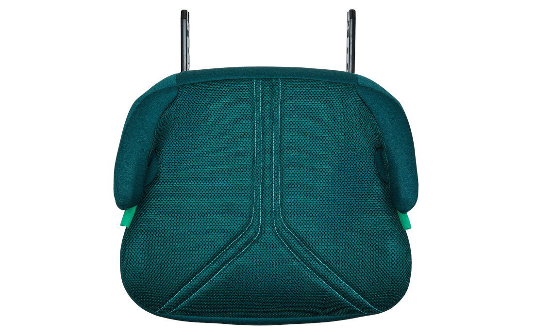 Podstawka samochodowa KINDERKRAFT I-Boost 2 Pro Zielony prowadzenie pasa pas bezpieczeństwa ochrona bez konieczności ciągłej kontroli