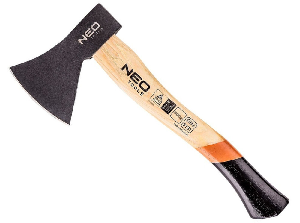 Siekiera NEO 27-008 0.8 kg waga 1020 g solidna konstrukcja przemyslany design wszechstronne narzedzie do codziennego uzytkowania w gospodarstwie podczas wypraw outdoorowych moc niezawodnosc