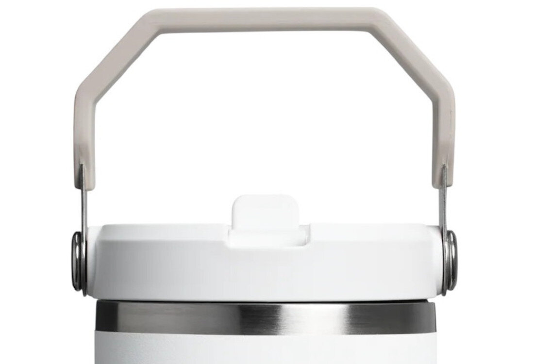 Kubek termiczny STANLEY IceFlow Flip Straw Tumbler Biały 600 ml Łatwe czyszczenie i higiena bezpieczne dla zdrowia możliwość mycia w zmywarce