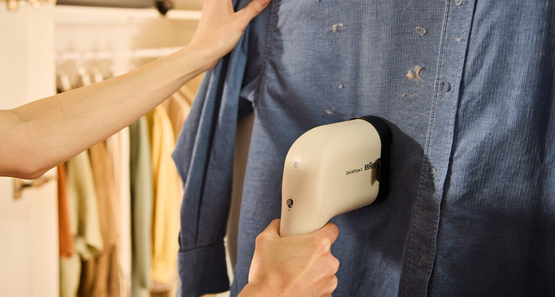 Parownica do ubrań (Steamer) BRAUN GS3024BL Szybka gotowość moc czas Krótki czas oczekiwania