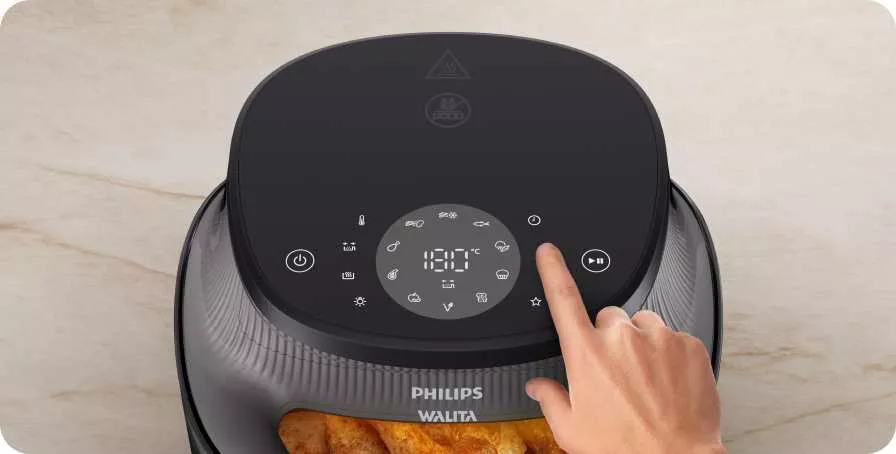 Dotykowy ekran z 12 programami do wyboru