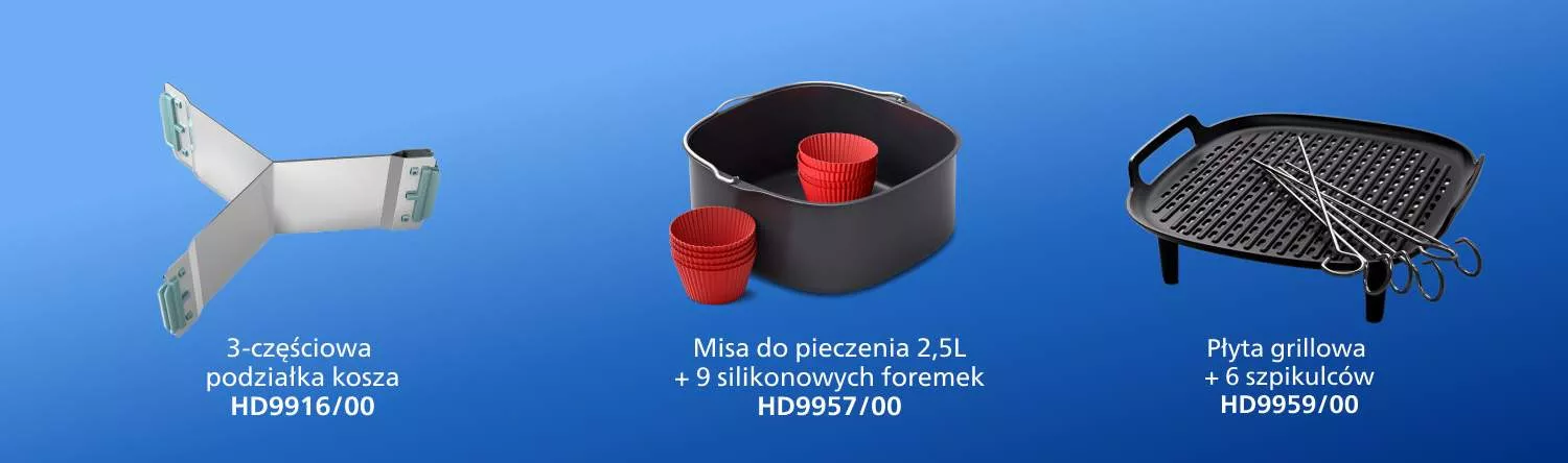 Dedykowane akcesoria do serii 3000 (7,2 L)