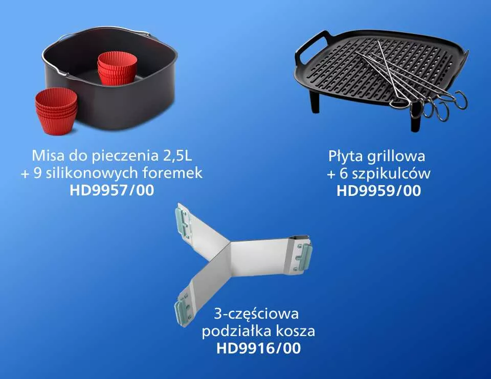 Dedykowane akcesoria do serii 3000 (7,2 L)