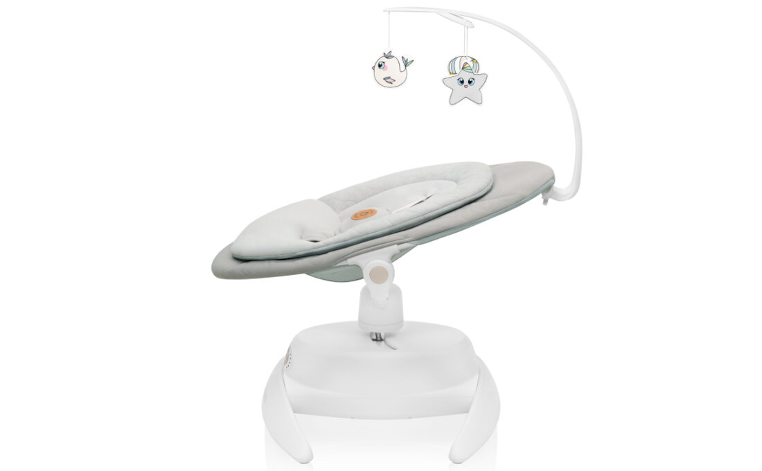 Bujaczek LIONELO Mell Beżowy zasilanie sieciowe baterie elastyczność korzystanie