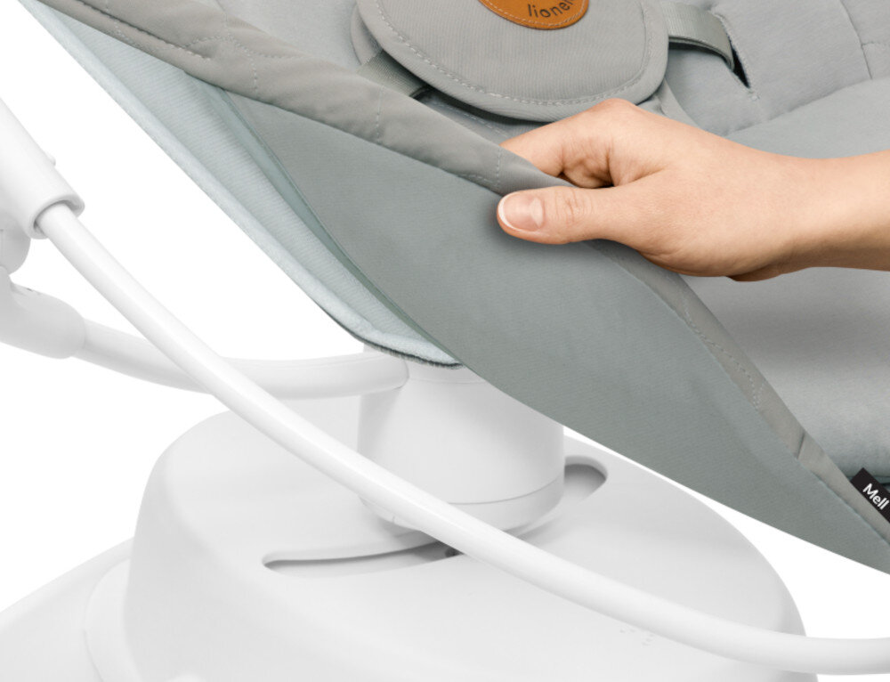 Bujaczek LIONELO Mell Beżowy zdejmowane poszycie pranie higiena relaks świeżość