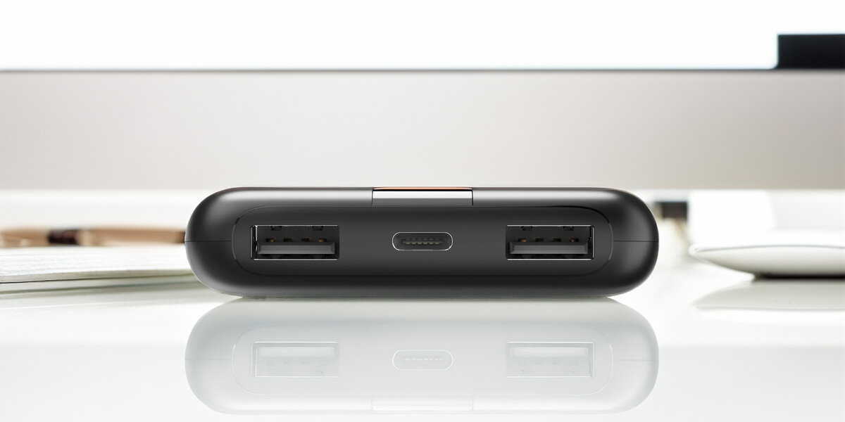 Powerbank Hama Performance 10 kompaktowy rozmiar