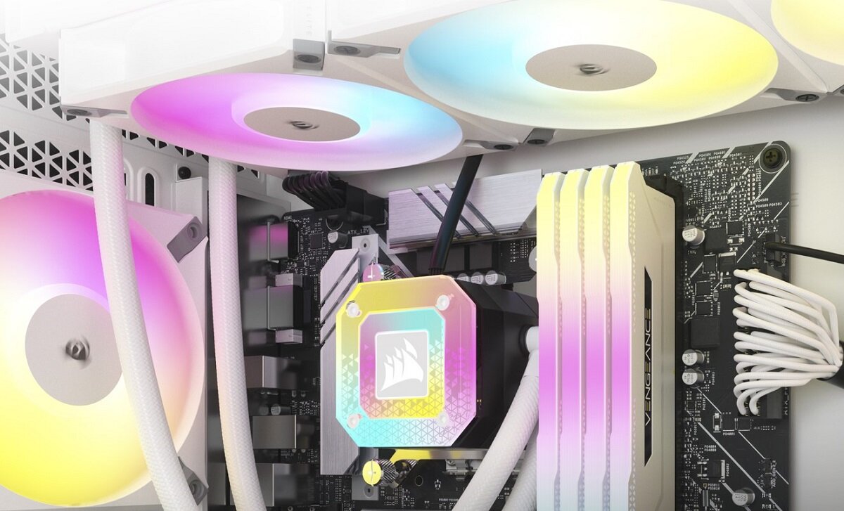 Chłodzenie wodne CORSAIR iCUE H100i Elite Capellix XT Wyjątkowa wydajność Cicha praca Wydajność