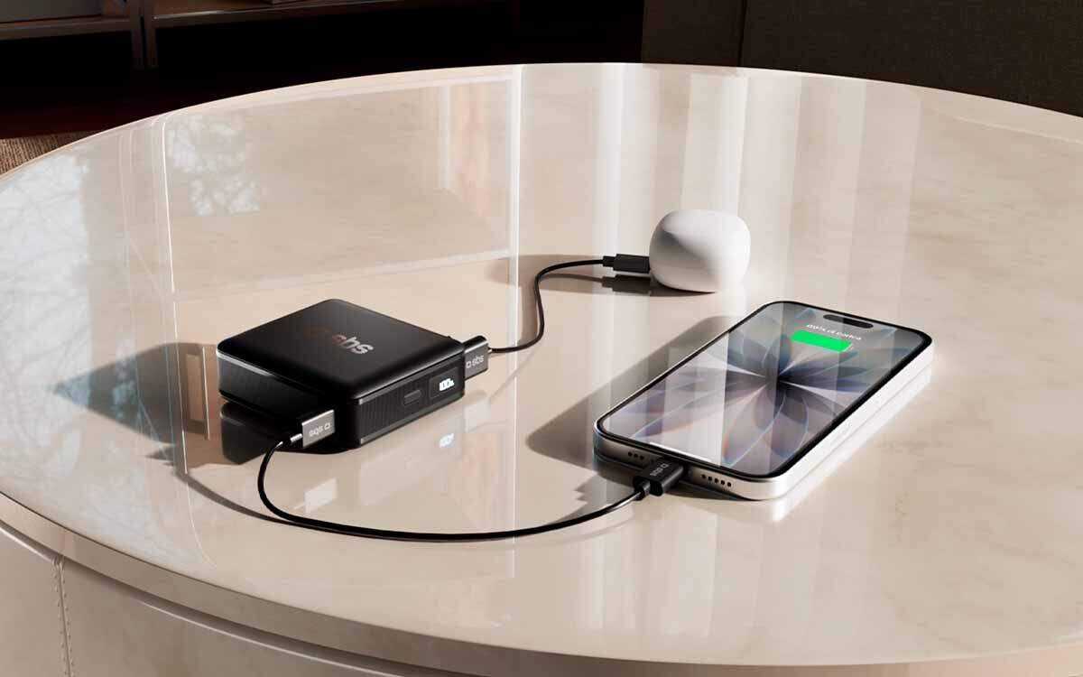 Powerbank SBS High-Density 10000 mAh Przenośna i trwała konstrukcja idealna do codziennego użytku
