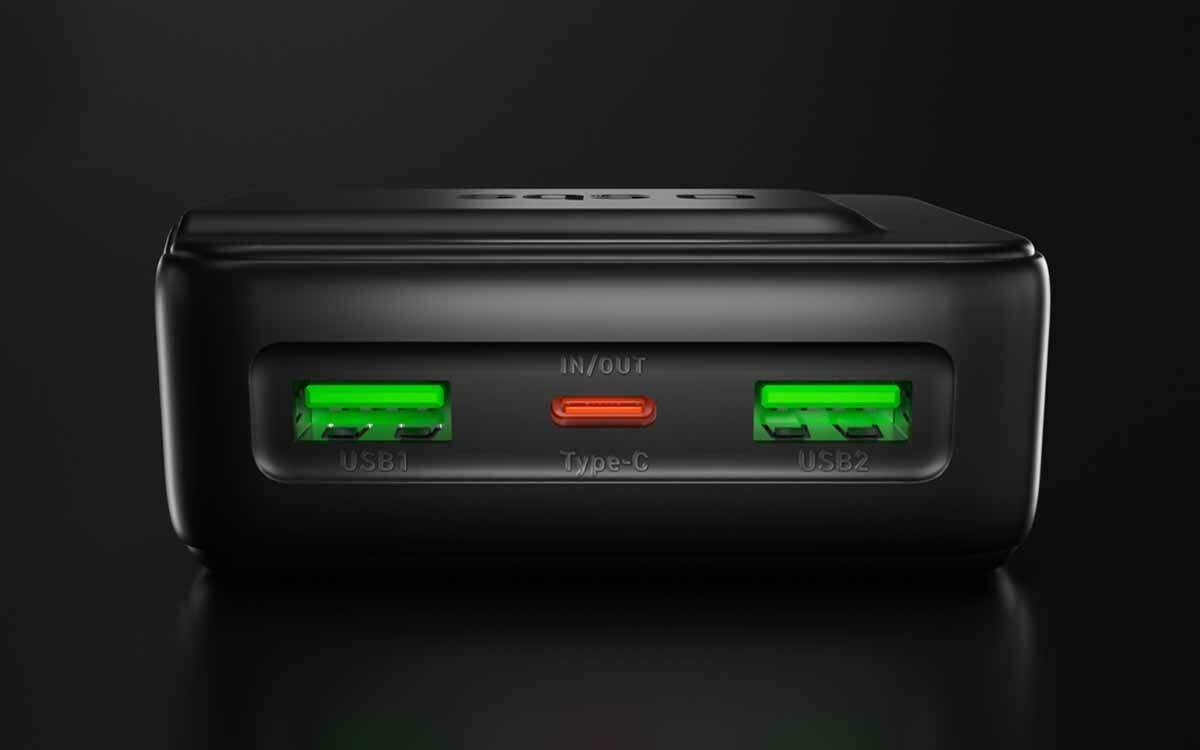 Powerbank SBS TEBBTFT10000PDK 10000 mAh  Porty USB-C 35 W i USB-A 22,5 W do szybkiego ładowania