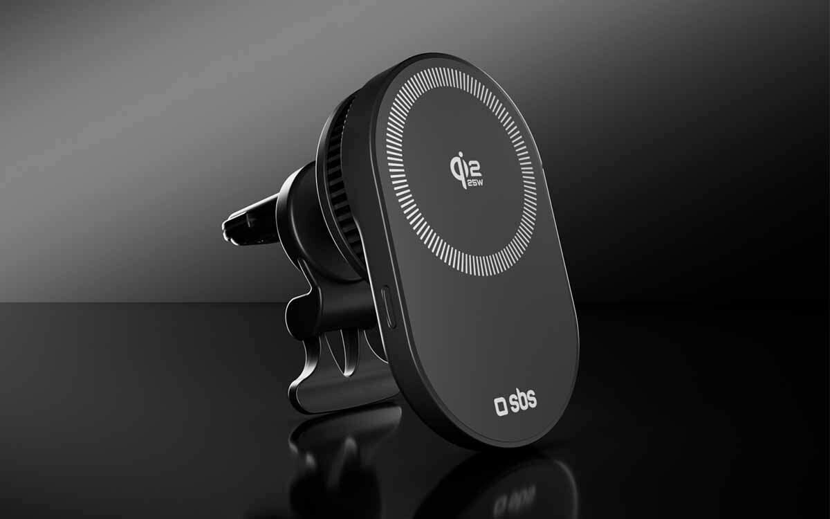 Uchwyt samochodowy Qi2.2 ładuje z mocą do 25 W podczas jazdy