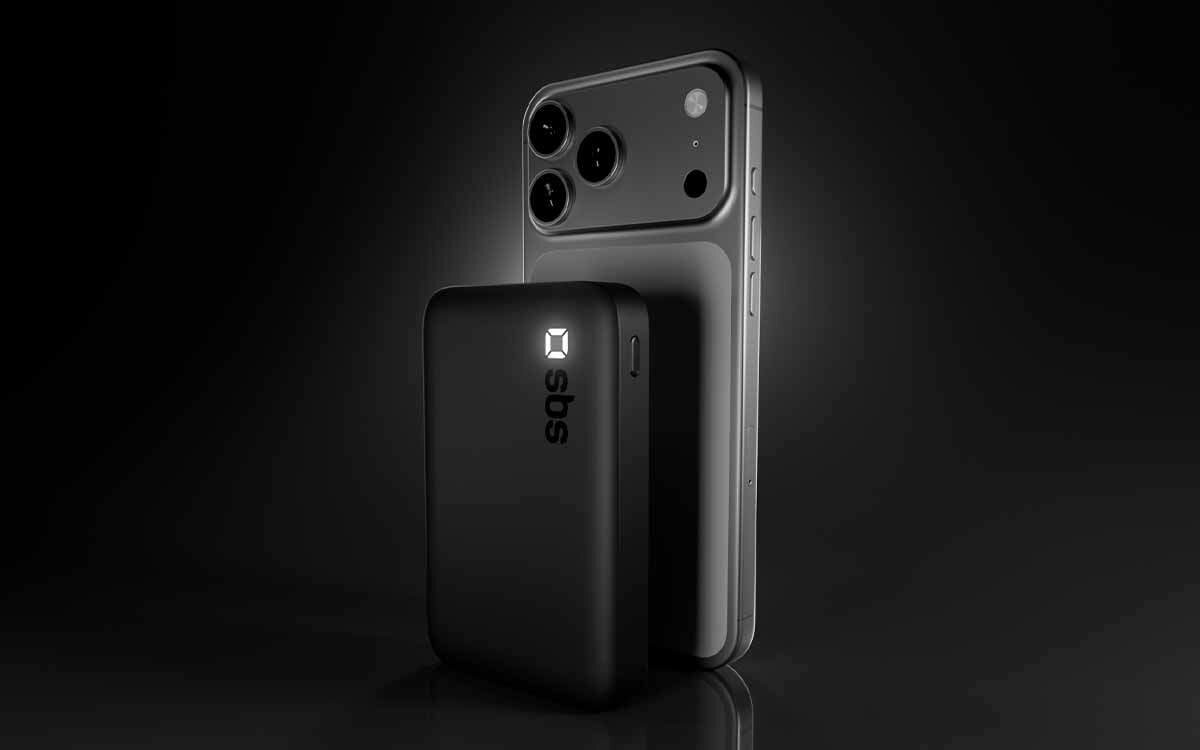 Powerbank SBS TEBBCT10000LDK High-Density 10000 mAh Bateria o dużej gęstości zapewnia większą moc przy mniejszych rozmiarach