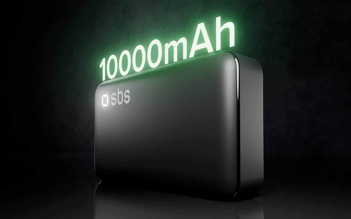 Powerbank SBS TEBBCT10000PDRETK 10000 mAh Wbudowane zabezpieczenia chronią przed przeładowaniami i przegrzaniami