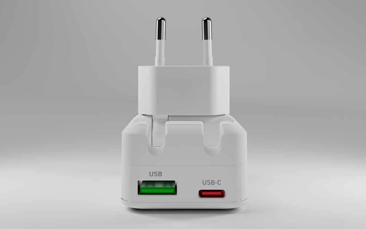 Port USB-A z AFC umożliwia szybkie i bezpieczne ładowanie różnych telefonów i tabletów.