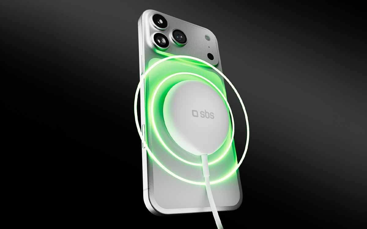 Ładowarka 25 W Qi2.2 szybko i bezpiecznie ładuje iPhone 17/16 oraz inne smartfony.