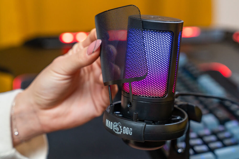 Mikrofon MAD DOG SM100K szerokie pasmo przenoszenia