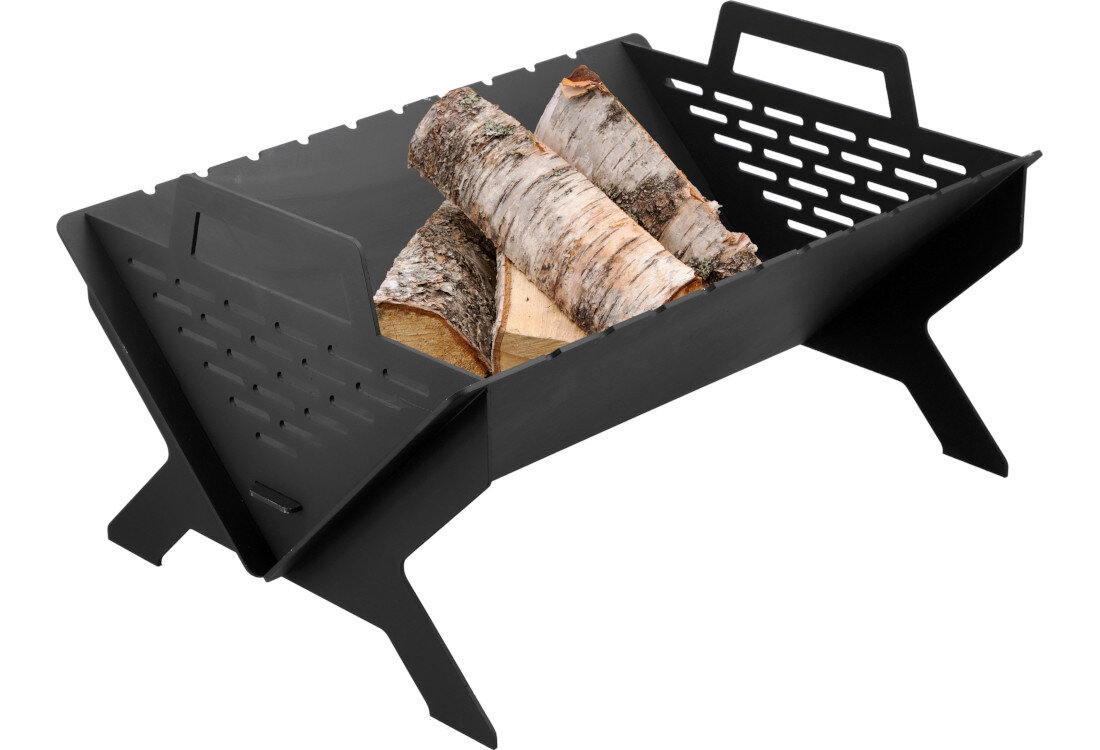 Palenisko ogrodowe LUND C7 Łatwy transport wszechstronność łatwe przenoszenie przenośna konstrukcja