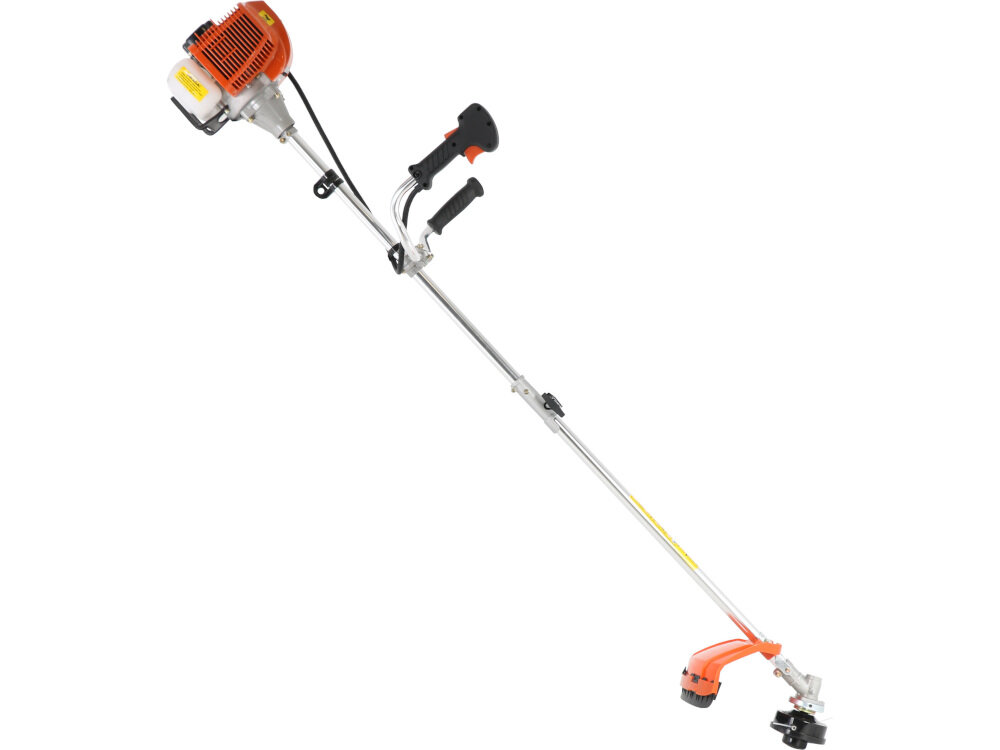 Kosa spalinowa HANDY TMK52 antywibracyjny uchwyt ergonomiczny kształt manetki poziom hałasu 114 dB