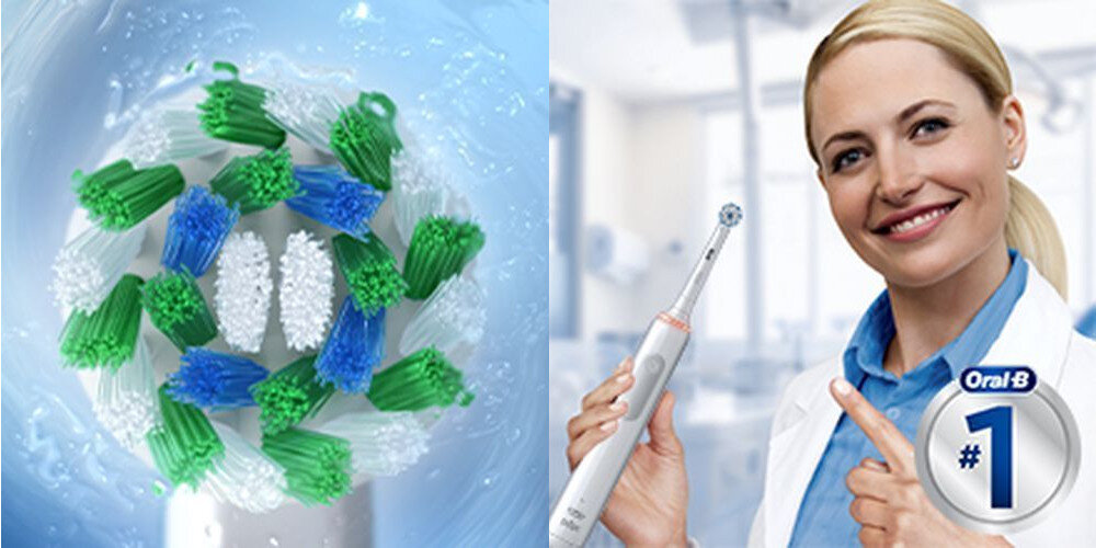 Szczoteczka rotacyjna ORAL-B Pro 3 3900 glowka tryby