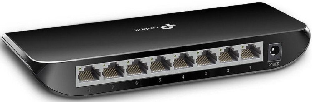 Switch TP-LINK TL-SG1008DD - montaz