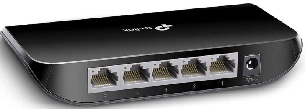 Switch TP-LINK TL-SG1005D - montaz