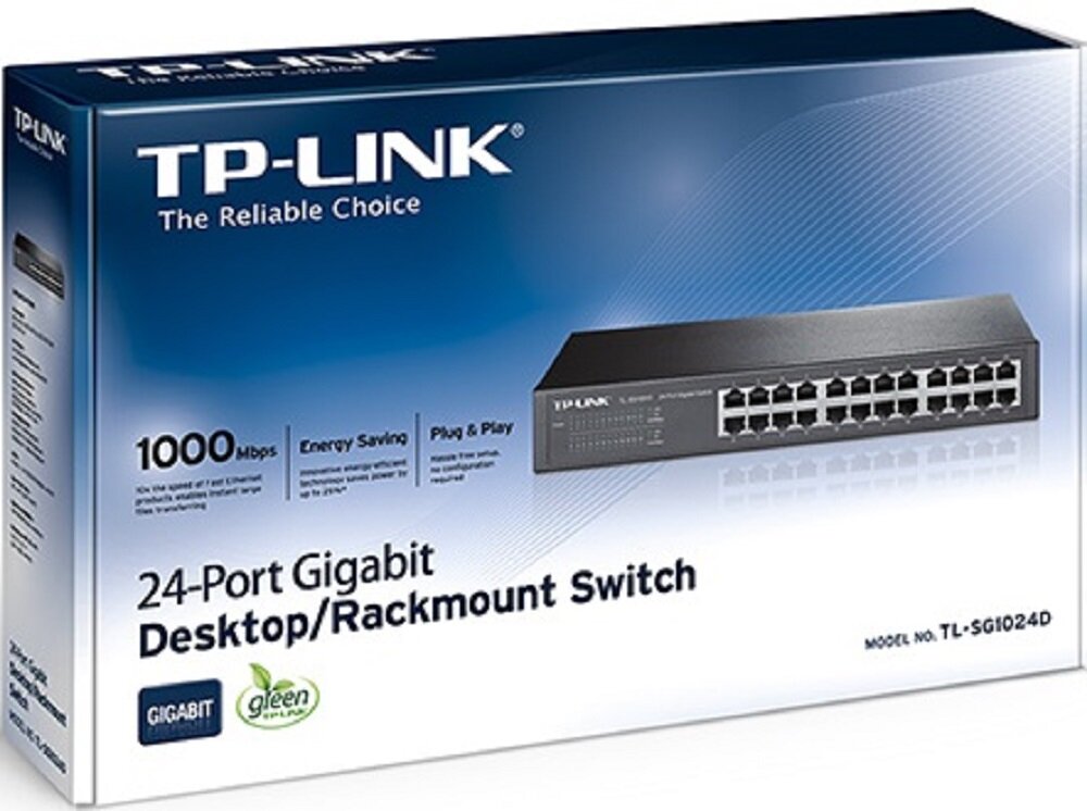 Switch TP-LINK TL-SG1024D - ekologiczne rozwiazanie