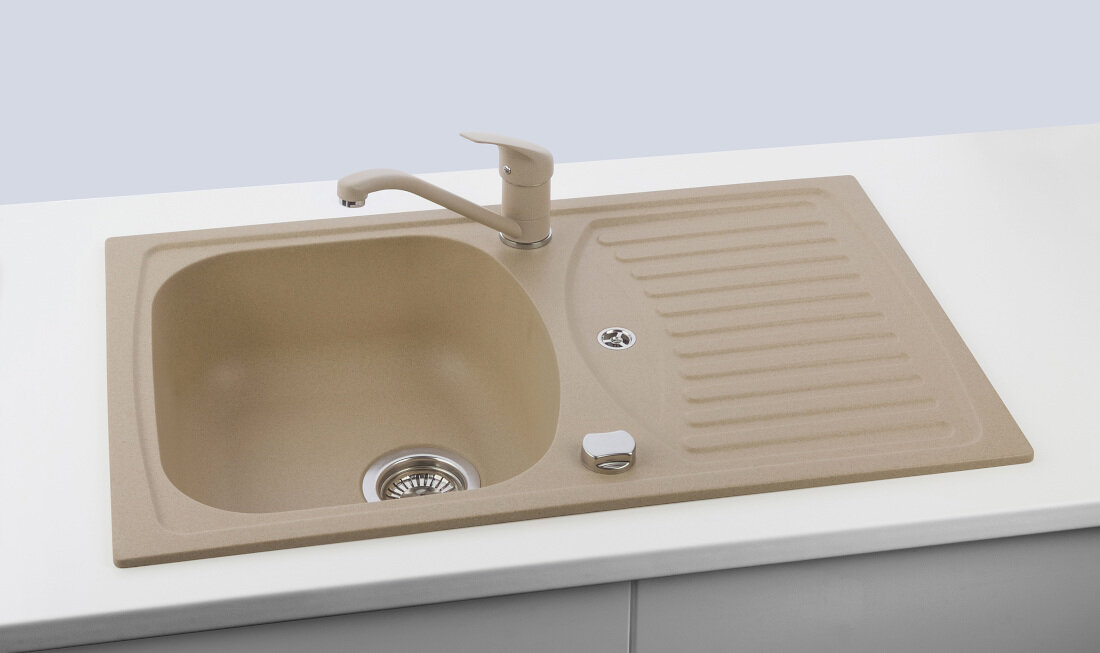 Zlewozmywak ALVEUS Record 30 1115055 Beż wybór preferencje montaż możliwości czyste linie styl