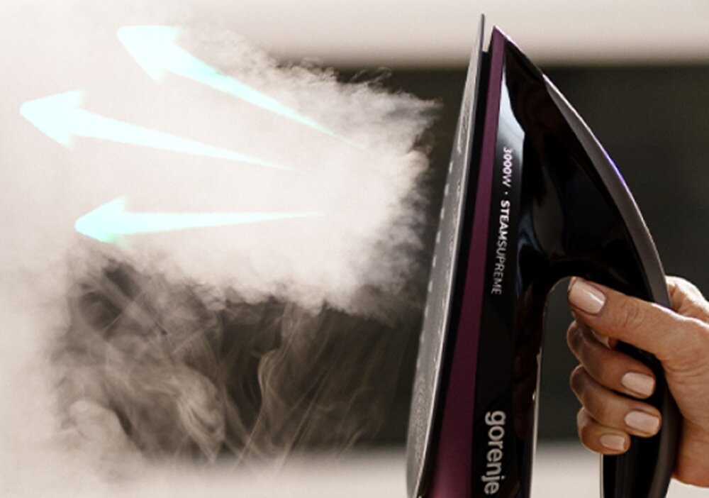 Generator pary GORENJE SGD3000BKV stały strumien pary, bez przerw, bez ryzyka przypalenia, poprawa komfortu pracy