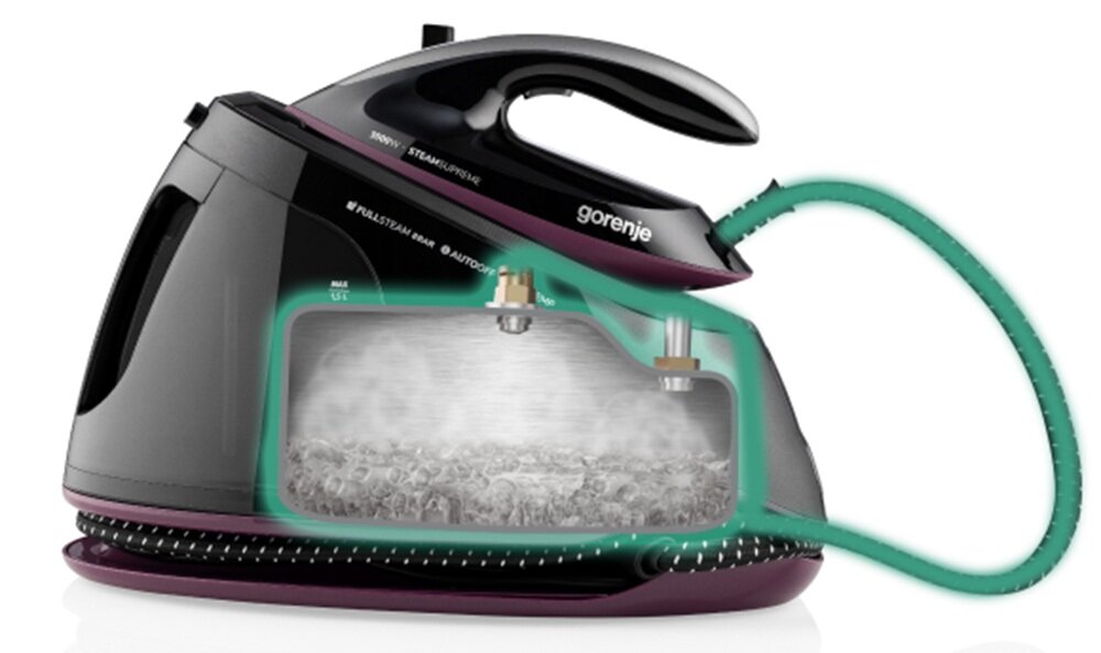 Generator pary GORENJE SGD3000BKV system antywapienny, ograniczenie kamienia, długa praca, bez utraty mocy pary