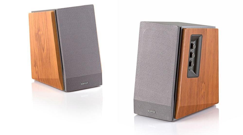 Динамик EDIFIER R1600 TIII 2.0 Деревянная конструкция, порт фазоинвертора, низкие тона, нежелательные вибрации