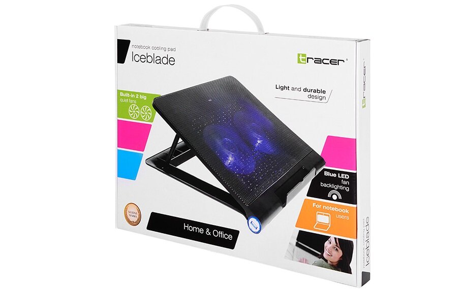 Podstawka chłodząca TRACER Snowman - regulacja kąta nachylenia