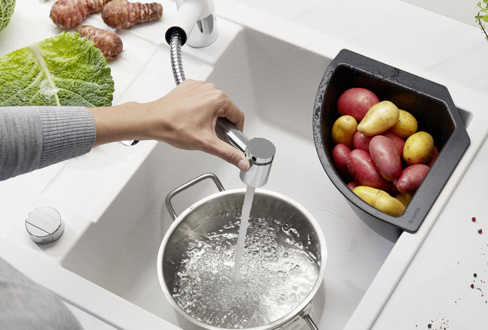 BLANCO funkcjonalność komora komfort użytkowanie zarysowania szok termiczny wysokie temperatury zarysowania zarysowania przebarwienia