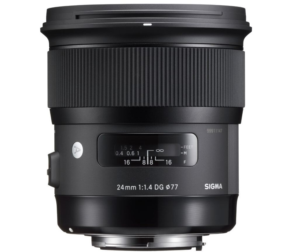 Obiektyw SIGMA A 24-1.4 DG HSM konstrukcja 