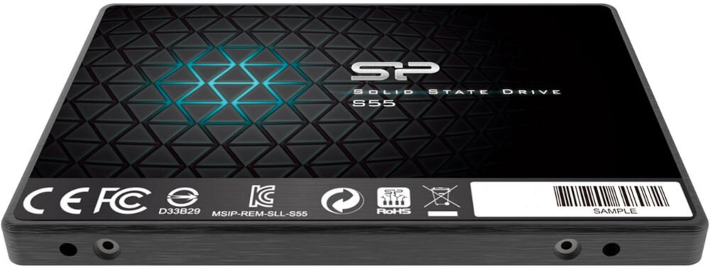 SILICON POWER Slim S55 120GB SSD bok