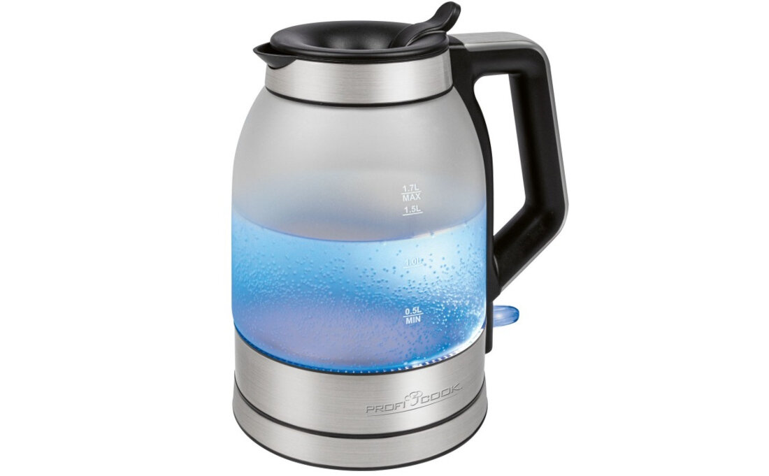 Czajnik PROFI COOK PC-WKS stylowy wyglad design pojemnosc 1,7l
