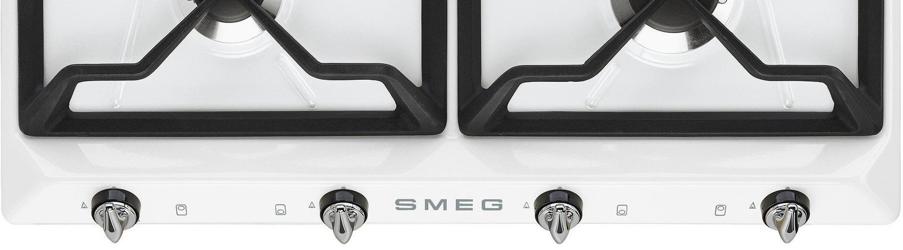 SMEG-SR964BGH płyta gazowa palniki sterowanie mechaniczne zapalarka ruszt