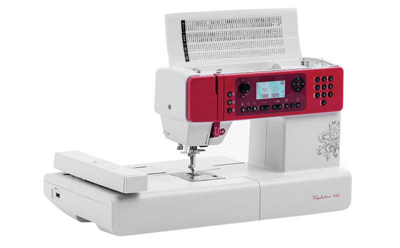 Duży wybór ściegów