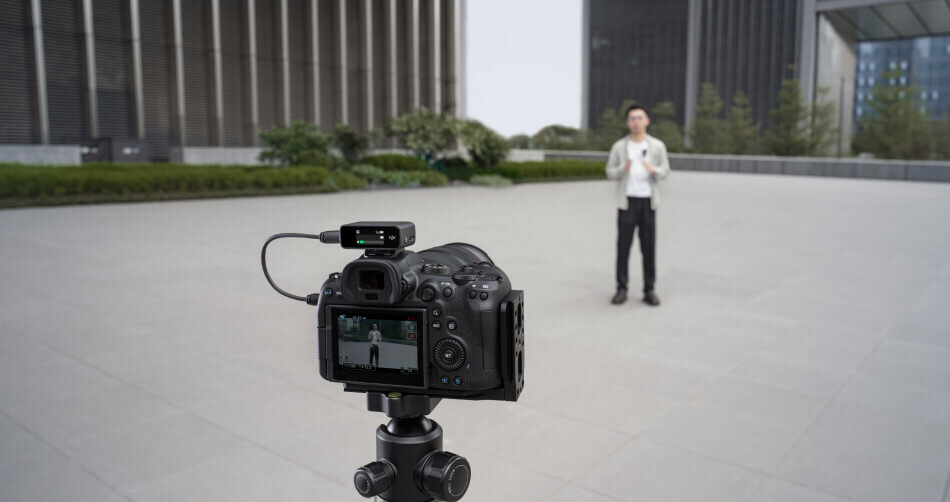 System bezprzewodowy DJI Mic Basic mikrofon łączność jakość dźwięku transmisja