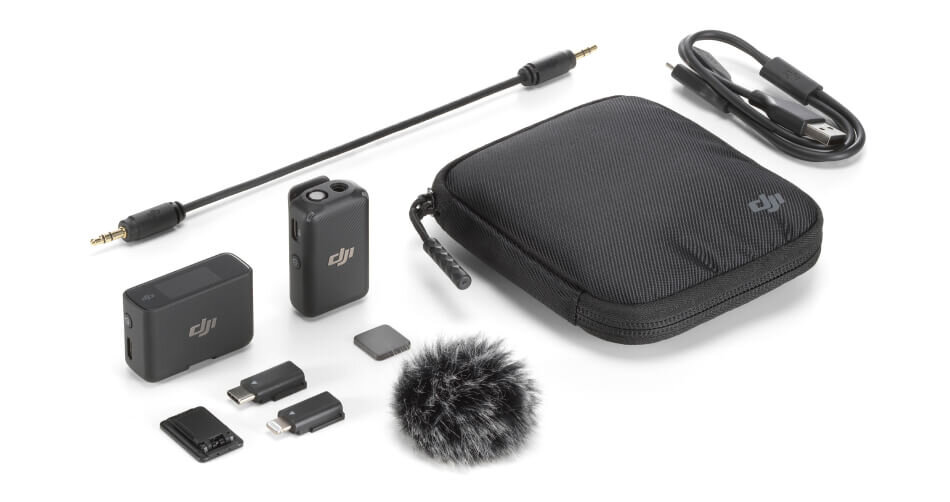 System bezprzewodowy DJI Mic Basic mikrofon łączność jakość dźwięku transmisja