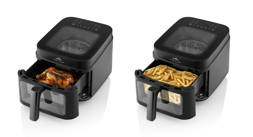Air Fryer Frytkownica beztłuszczowa ETA Fritta Ultima 716890000 duża, wyjmowana misa, większe porcje, przepływ gorącego powietrza