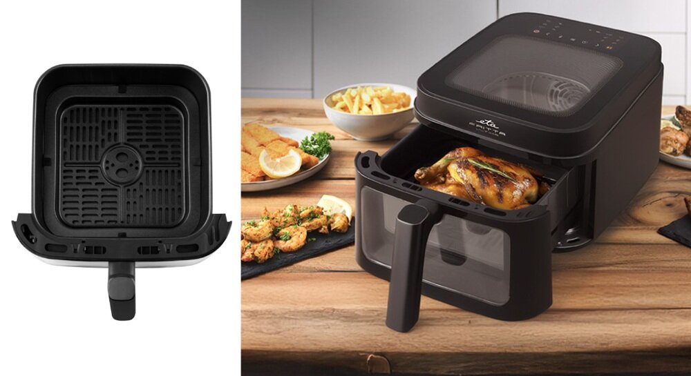 Air Fryer Frytkownica beztłuszczowa ETA Fritta Ultima 716890000 12 automatycznych programów, szeroki zakres temperatur, czytelny wyświetlacz LED