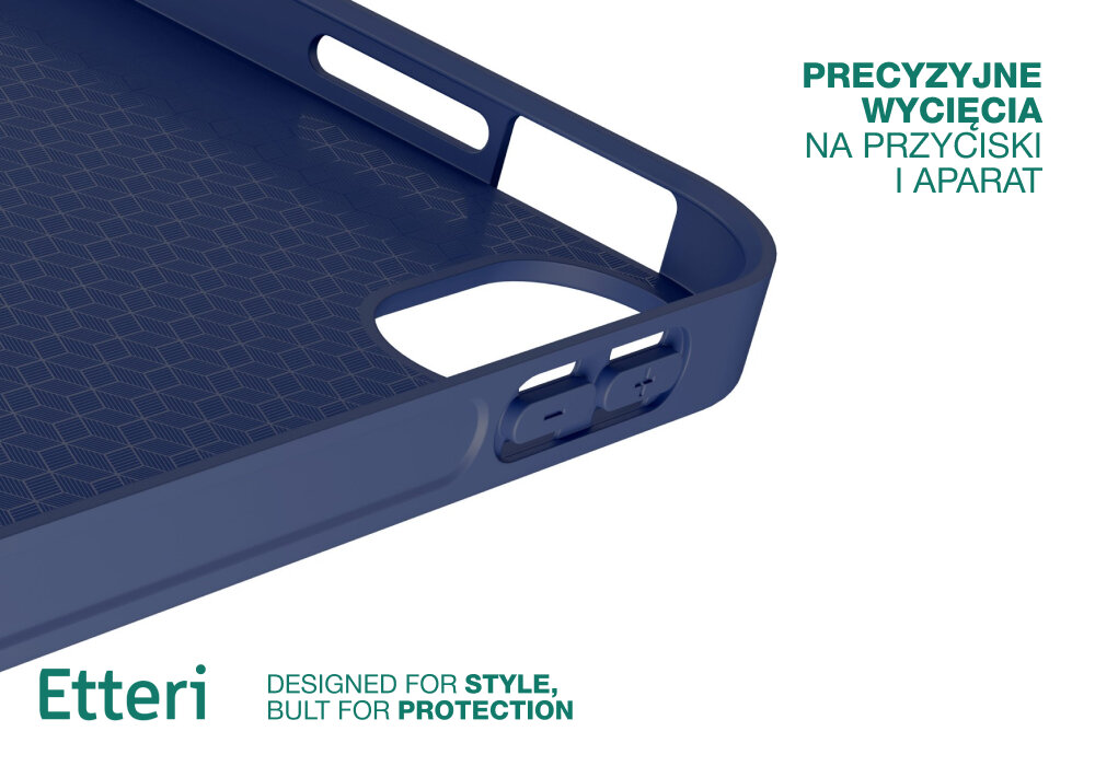 Etui ETTERI Tablet Case do Apple iPad Air 10.9- Ciemnoniebieski estetyczny wygląd, lepsze utrzymywanie na miejscu, dobra amortyzacja