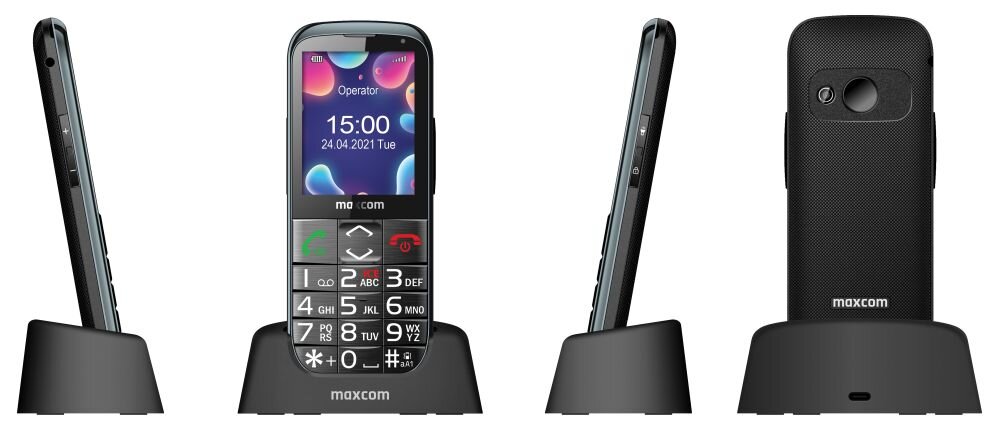 Telefon MAXCOM Comfort MM724 przycisk sos wyswietlacz przyciski