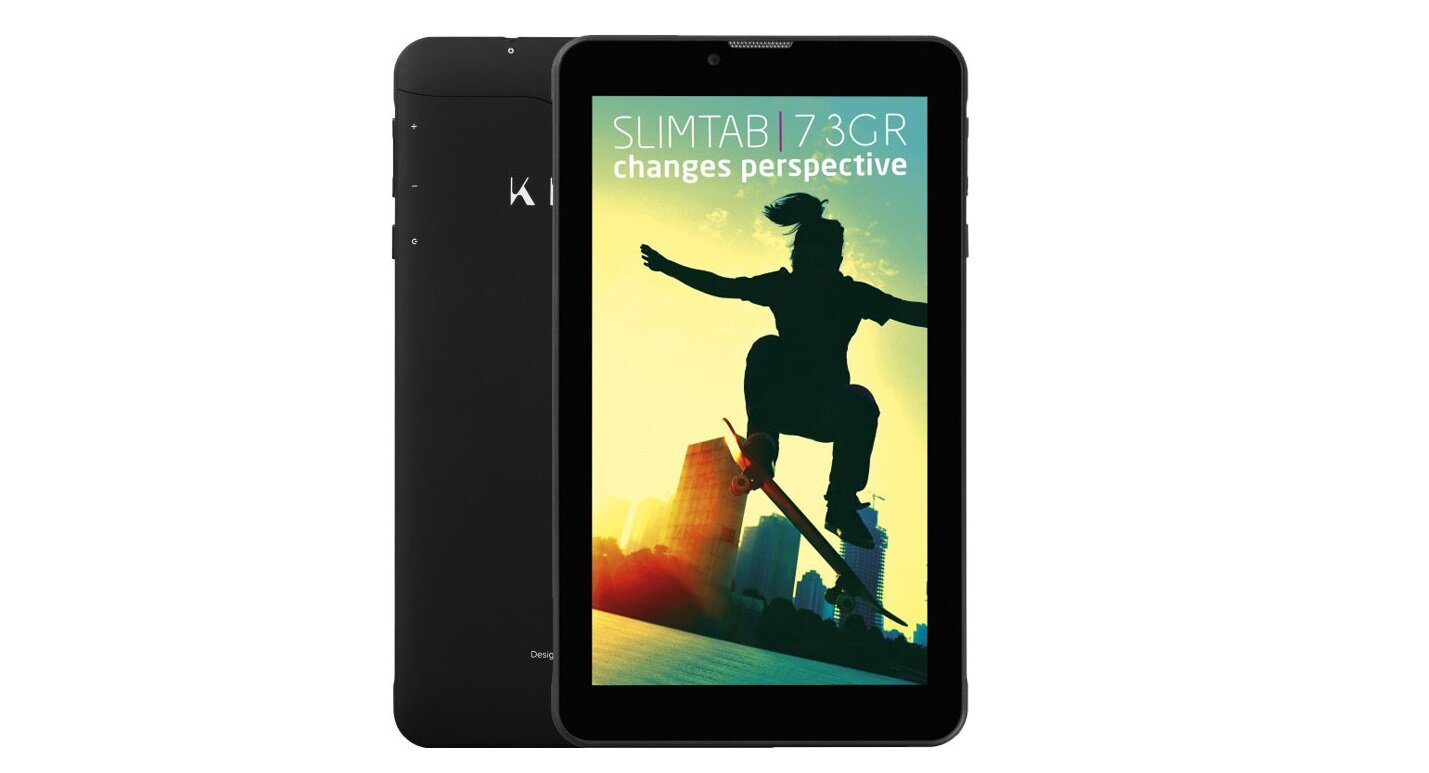 Tablet KIANO SlimTab 7 3GR Czarny - Wygląd ogólny